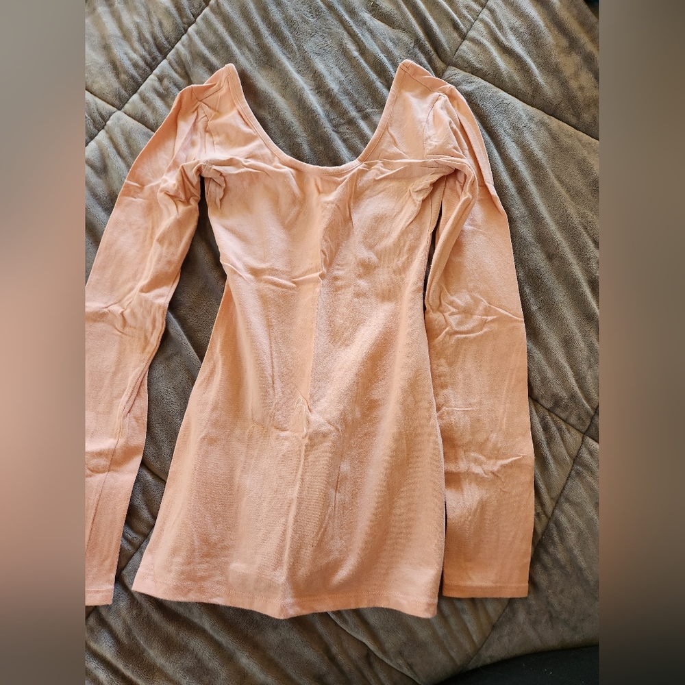 Pacsun Long Sleeve Scoop Neck T-shirt Size XS